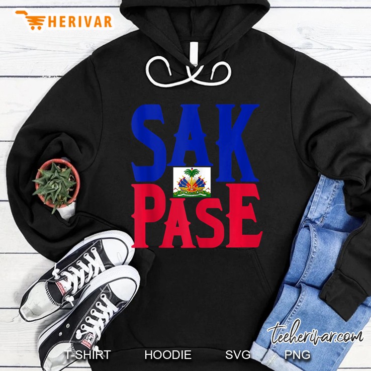 Sak Pase Art Cute Haitian Creole Pride Hoodie