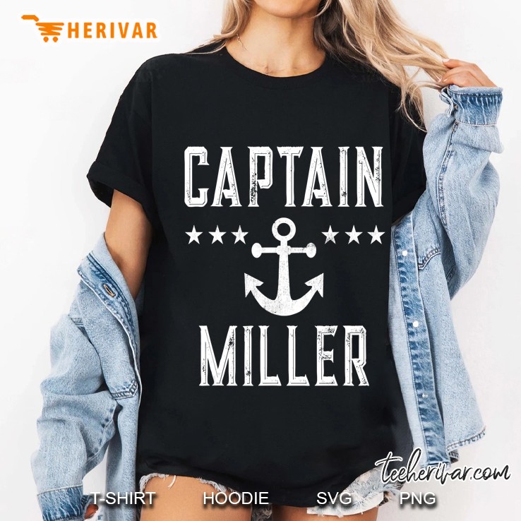 Captain Miller Family Cruise Lake Boat Ladies Tee