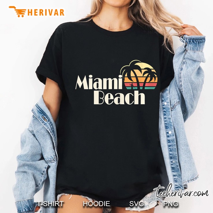 Vintage Miami Beach Ladies Tee