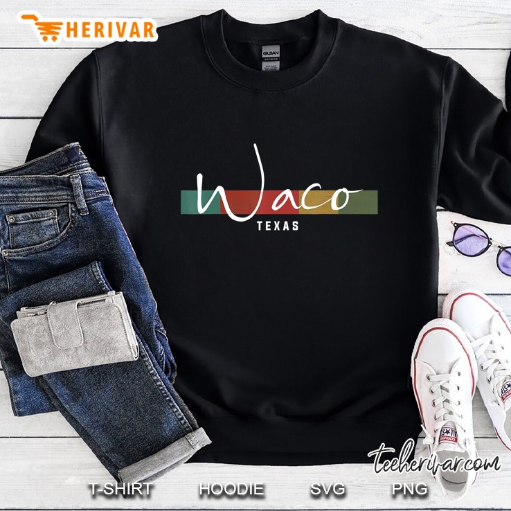 Waco Texas State Retro Vintage Sweatshirt