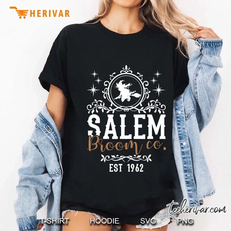 Witches Salem Broom Company Grunge Halloween Women