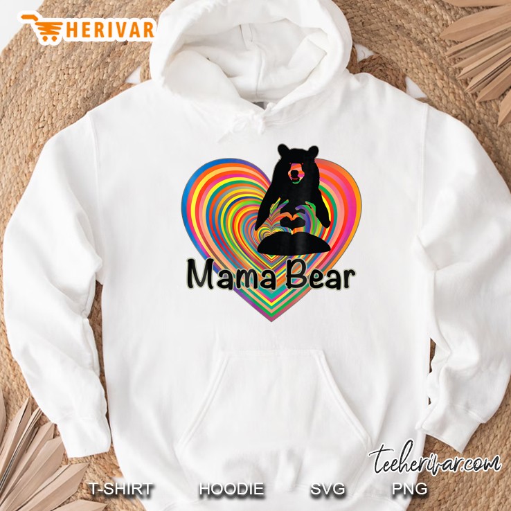 Mama Bear Pride Lgbt Gift Rainbow Transgender Mugs