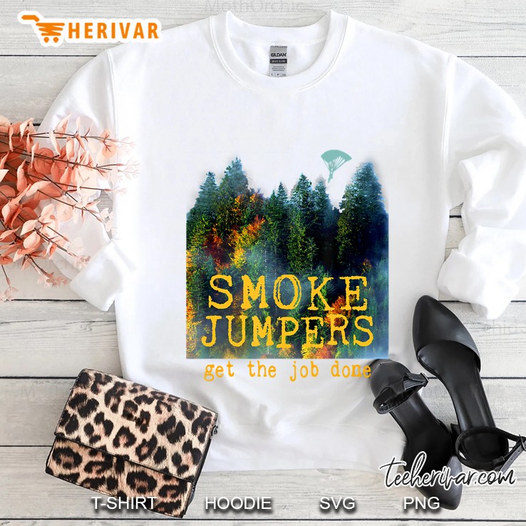 Wildland Firefighter Smokejumper Thin Red Line Sweatshirt