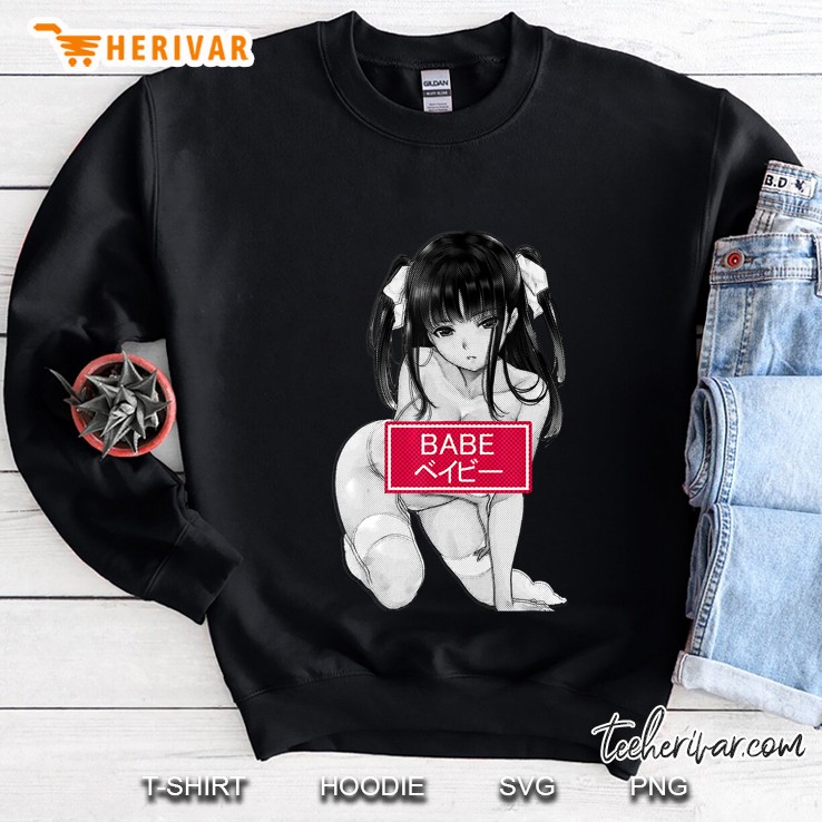 Hentai Waifu Material Anime Manga Comics Tee Ahegao Cosplay Sweatshirt