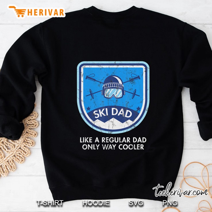 Mens Ski Dad Skiing Snowboard Skier Mountains Outfit Gift Sweatshirt