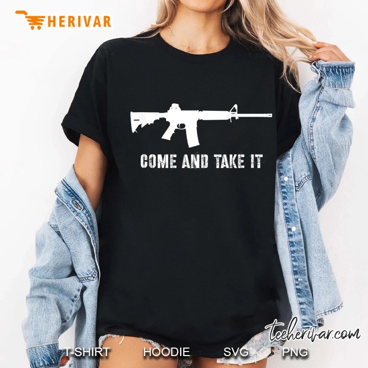 Pro Second Amendment 2A Gun Lover Ar15 Heartbeat Hoodie