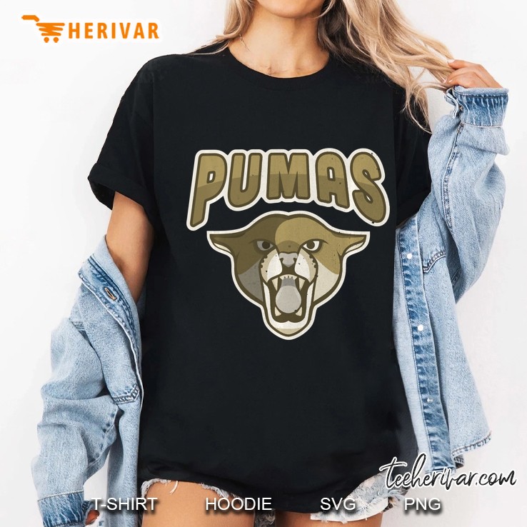 Pumas Fan Unam Distressed Mexican Football Soccer Ladies Tee