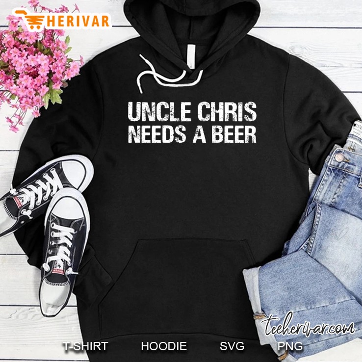 Uncle Chris Needs A Beer Funny Drinking Mugs