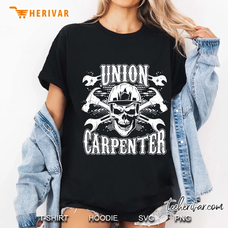 Union Carpenter - Proud Union Worker Ladies Tee