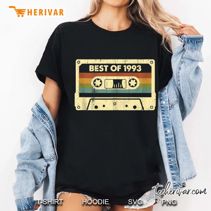 Vintage Best Of 1993 27Th Birthday Cassette 27 Years Old Ladies Tee