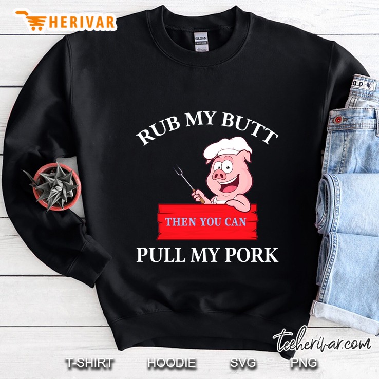 Rub My Butt Then You Can Pull My Pork Pig Version Mugs