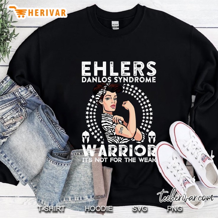 Eds Awareness Warrior Tee Zebra Gift Ehlers Danlos Syndrome Sweatshirt
