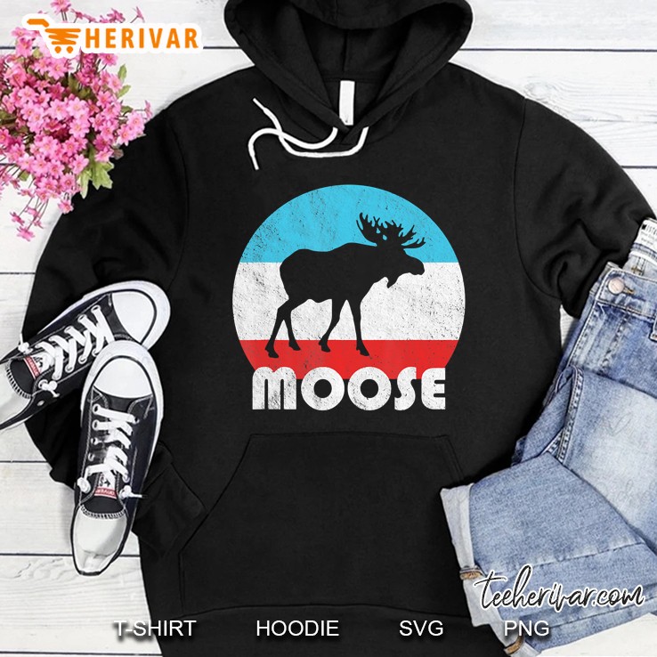 Moose Silhouette Hoodie