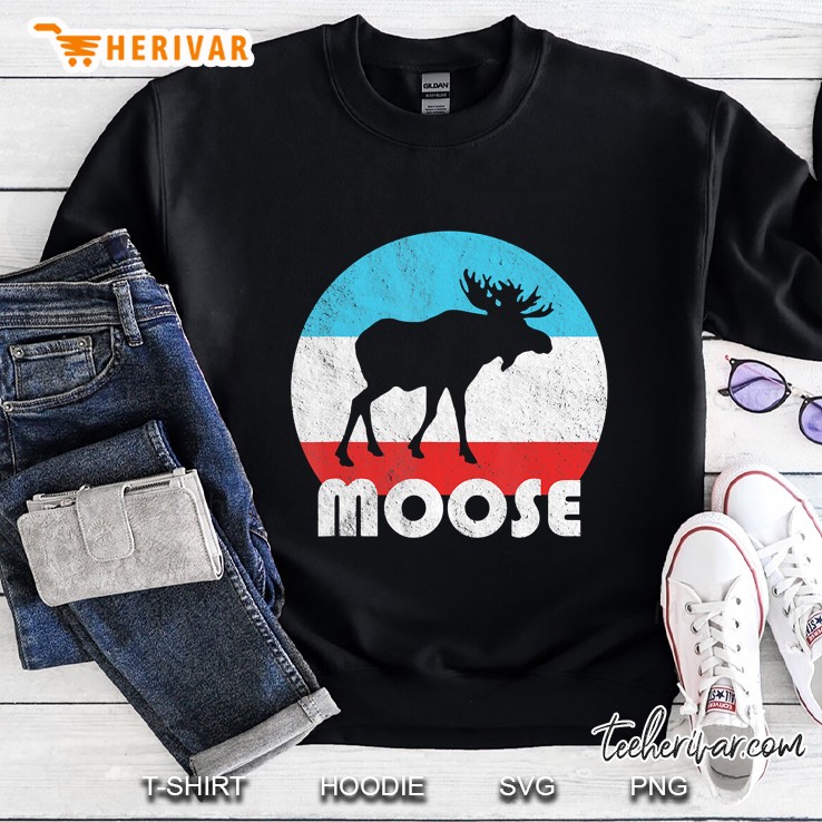 Moose Silhouette Sweatshirt