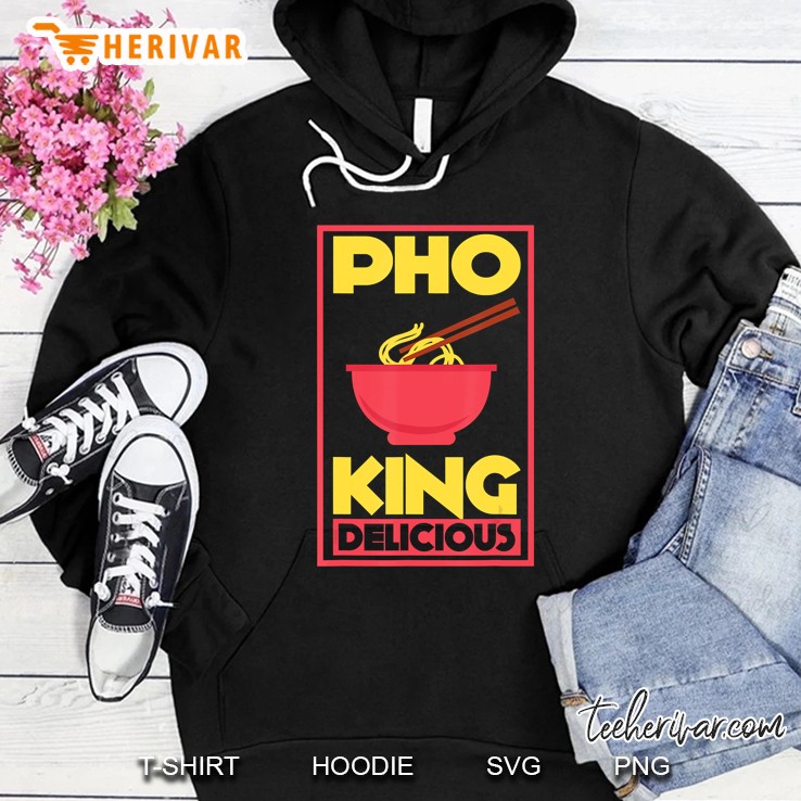 Pho King Delicious Funny Ramen Noodles Lovers Student Hoodie