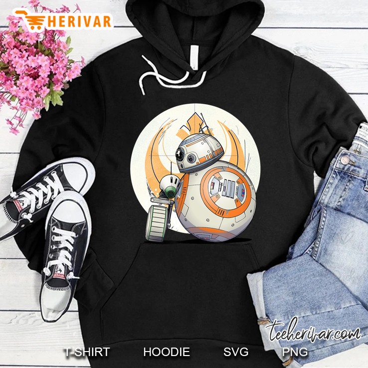 Star Wars The Rise Of Skywalker Bb-8 D-O Droid Bff Hoodie