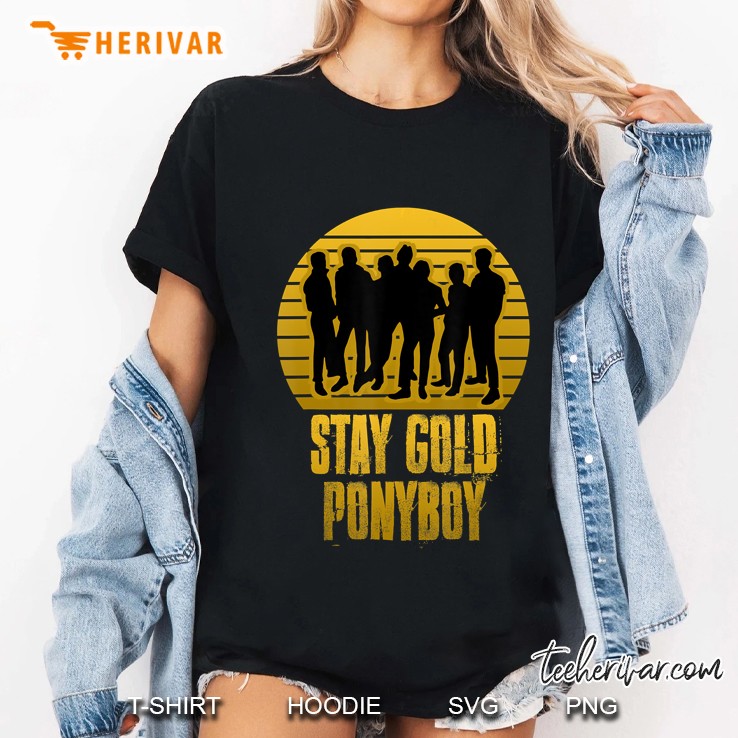 Stay Gold Ponyboy Vintage Hoodie