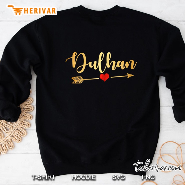 Womens Dulhan Indian Bride Newly Wed Apparel Wedding Sweatshirt