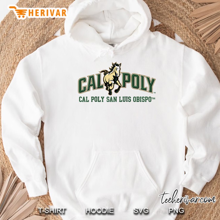 Cal Poly Slo Mustangs Ncaa Ppcpo07 Raglan Baseball Hoodie