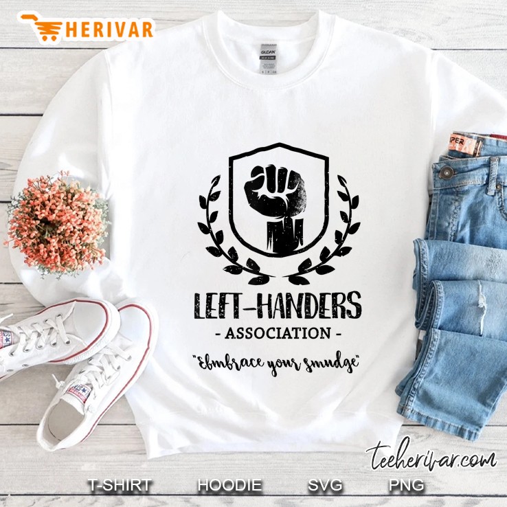 Left Handed Logo Association Embrace Your Smudge Sweatshirt