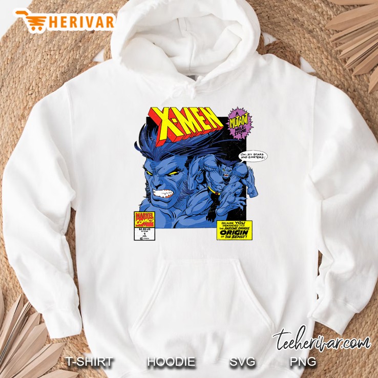 Marvel X-Men The Beast Mutant Milestone Comic Hoodie