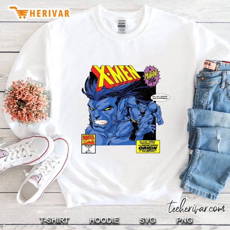Marvel X-Men The Beast Mutant Milestone Comic Sweatshirt