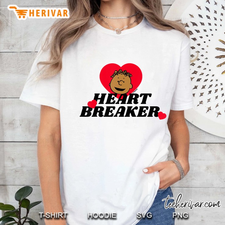Peanuts Franklin Heartbreaker Ladies Tee