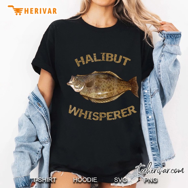 Halibut Whisperer Ladies Tee