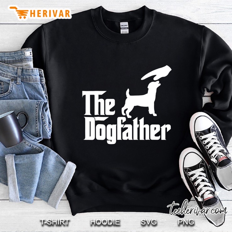 Jack Russel Terrier The Dogfather Funny Dog Sweatshirt