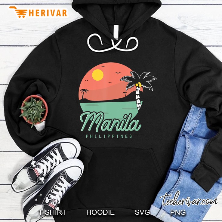 Manila Filipino Pinoy Summer Philippines Hoodie