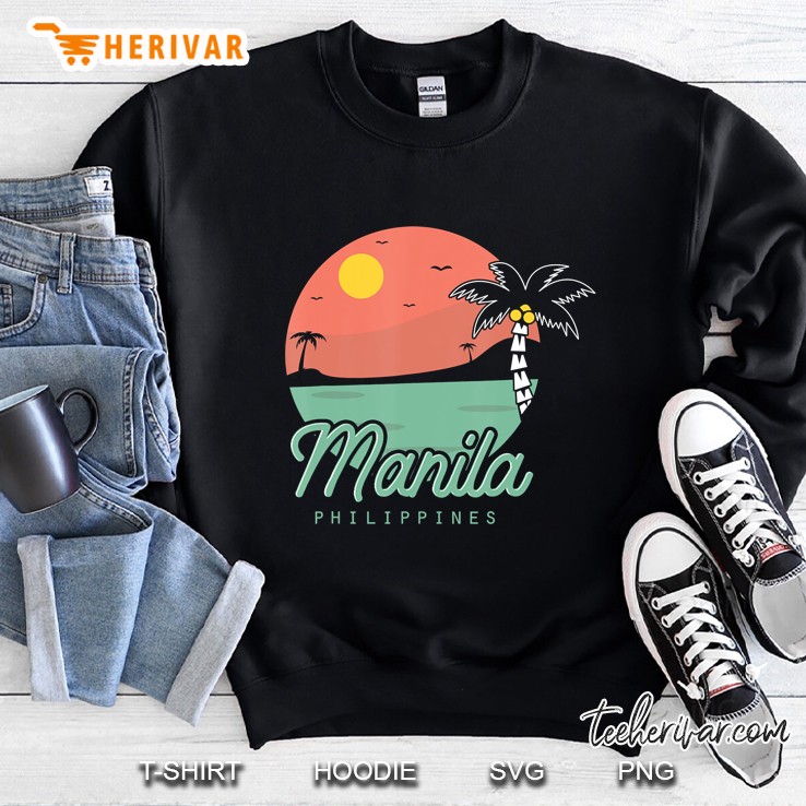 Manila Filipino Pinoy Summer Philippines Sweatshirt