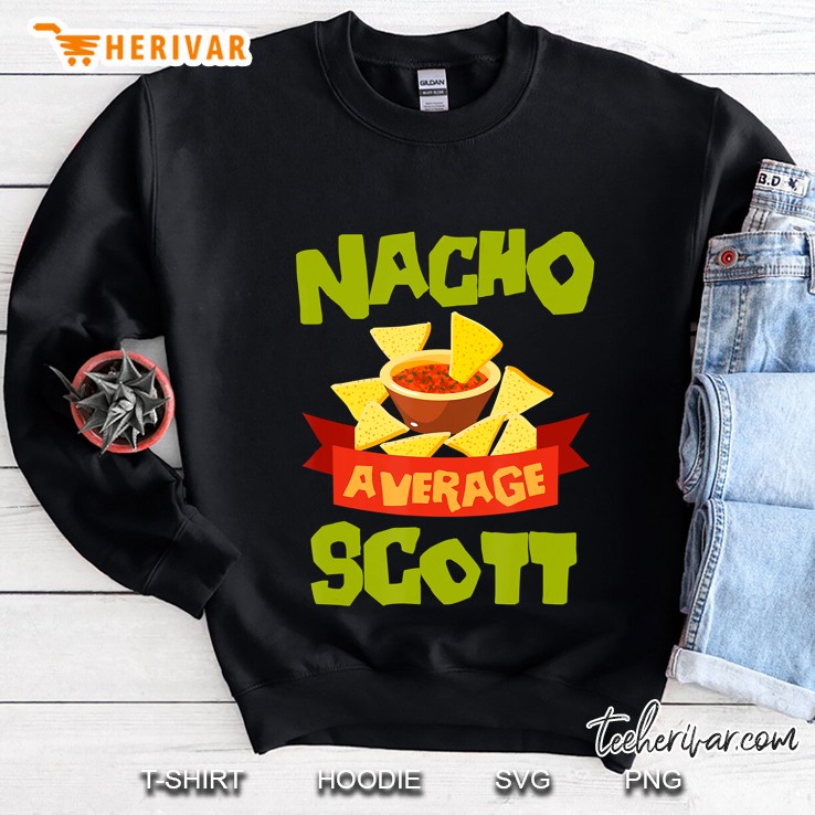 Nacho Average Scott Funny Birthday Personalized Name Gift Mugs