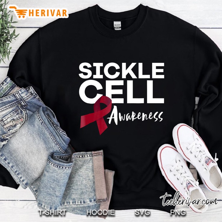 Sickle Cell Awareness Shirt Anemia Support Sweatshirt
