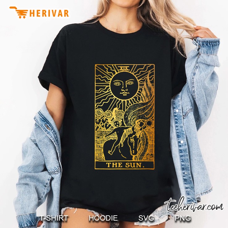 The Sun Tarot Card Hoodie