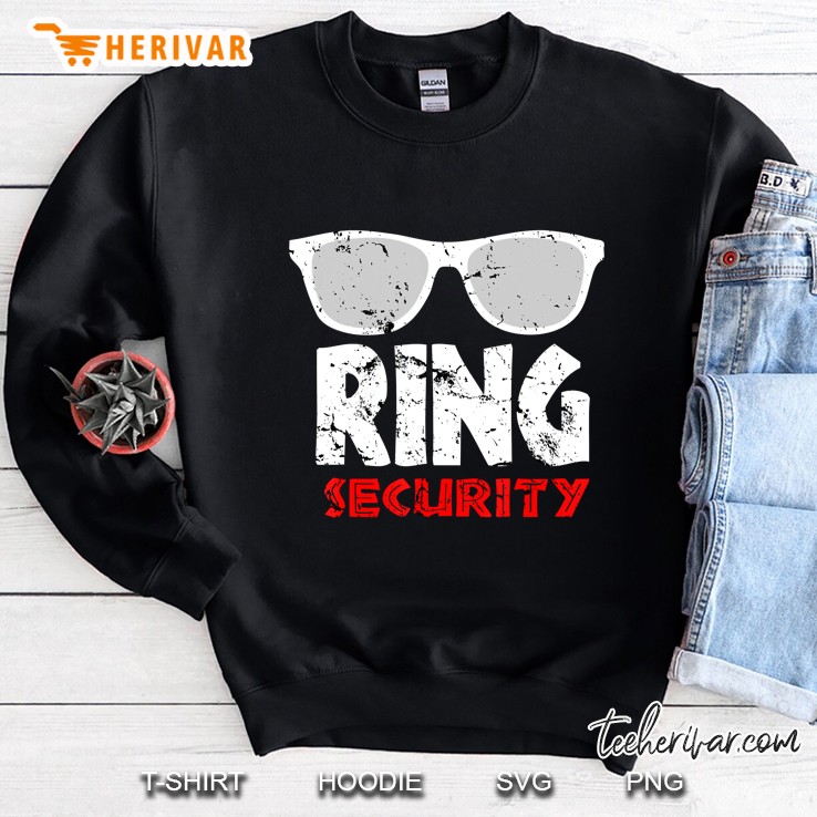 A Kid Ring Security Ring Bearer Funny Boys Wedding Party Sweatshirt