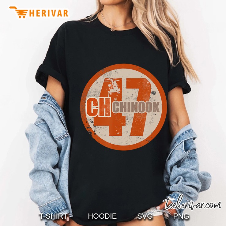 Ch-47 Chinook (Distressed) Ladies Tee