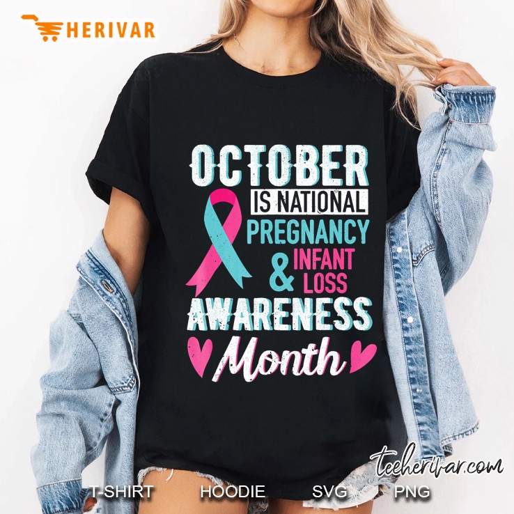 Cute October Miscarriage Awareness Infant Loss Hoodie