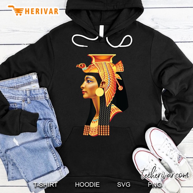 Egyptian Queen Cleopatra Head - Ancient Egypt Tee Hoodie