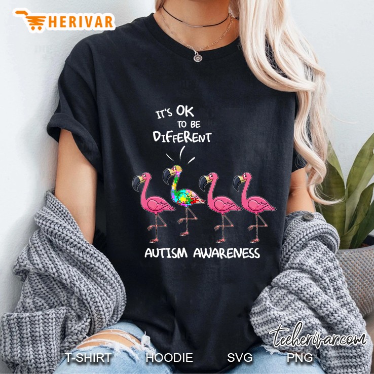 Flamingo Puzzle Autism Awareness It