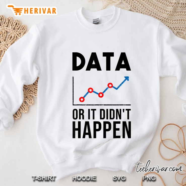 Funny Data Or It Didn't Happen Cool Certified Analyst Gift Mugs