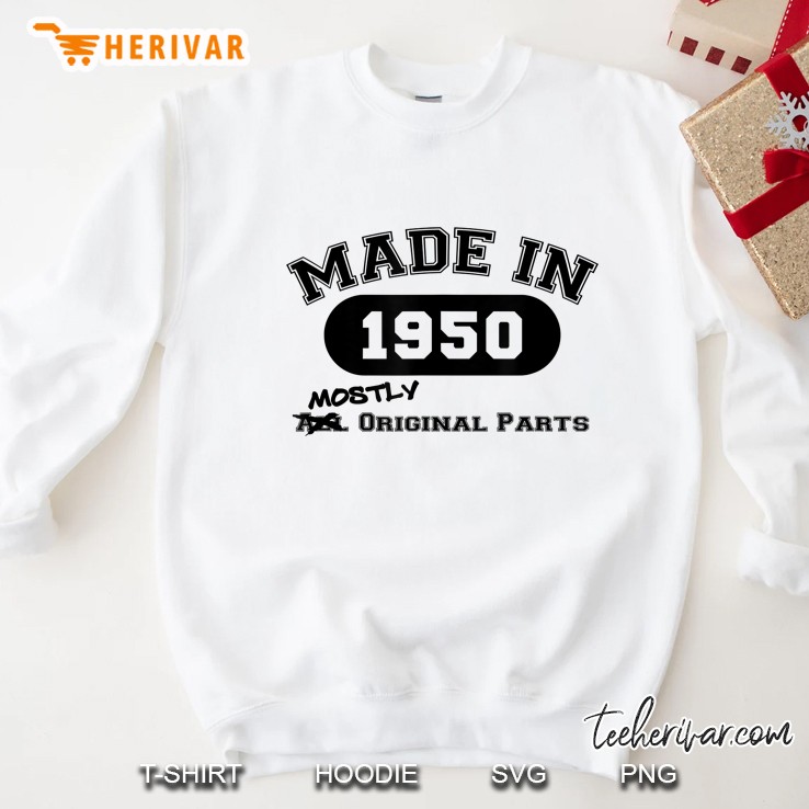 Made In 1950 Mostly Original Parts Funny 70Th Birthday Gift Mugs