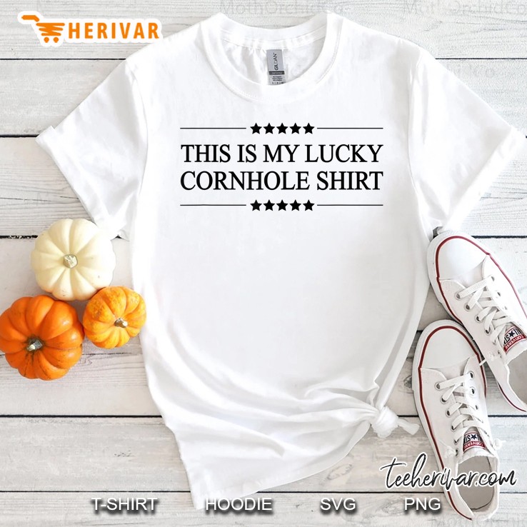 This Is My Lucky Cornhole - Top Funny Bags - Graphic Shirt