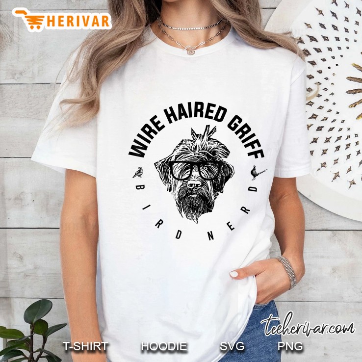 Wirehaired Griffon Bird Nerd Ladies Tee