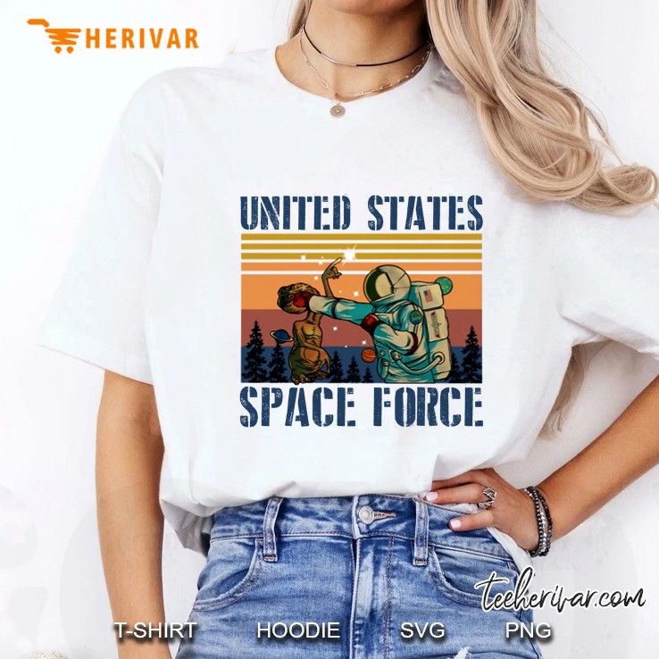 United States Space Force Vintage Version Ladies Tee