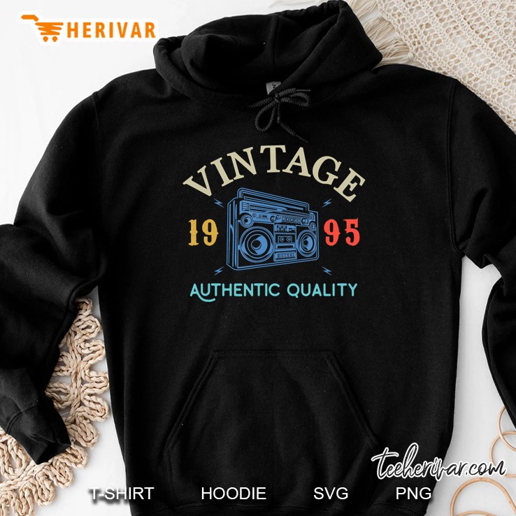 Vintage 1995 Authentic Quality Hoodie