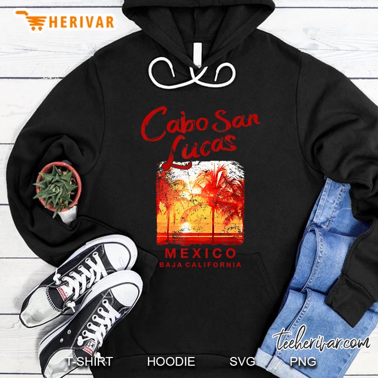 Cabo San Lucas Mexico Baja California Vintage Hoodie