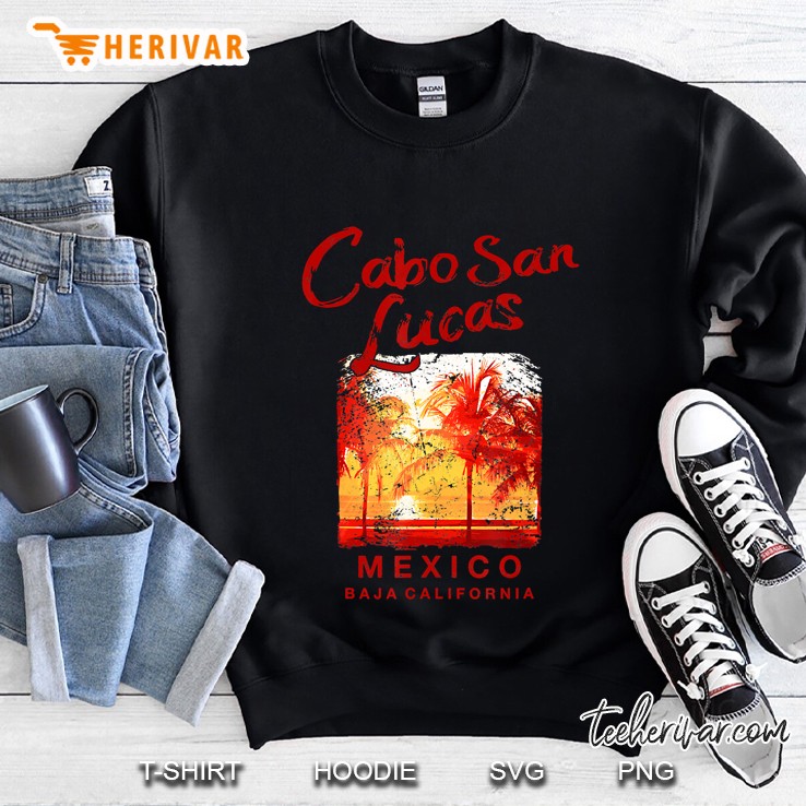 Cabo San Lucas Mexico Baja California Vintage Sweatshirt