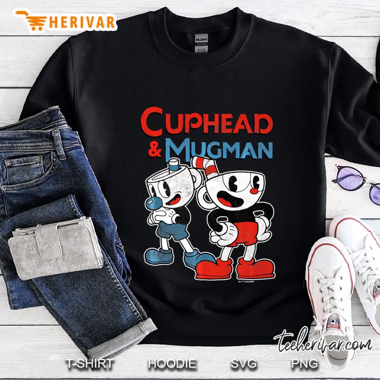 Cuphead & Mugman Dynamic Duo Premium Sweatshirt