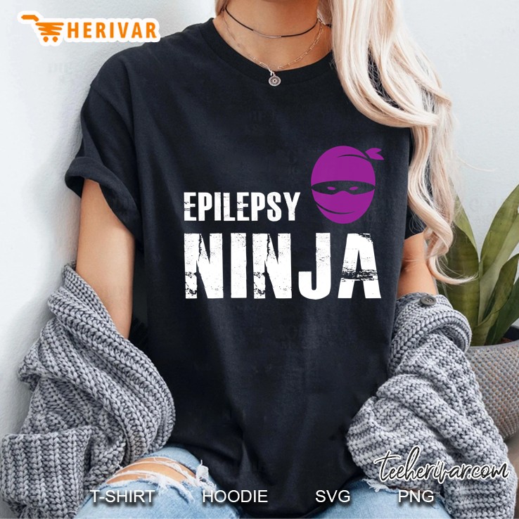 Epilepsy Ninja - Support Awareness Fighter Ladies Tee
