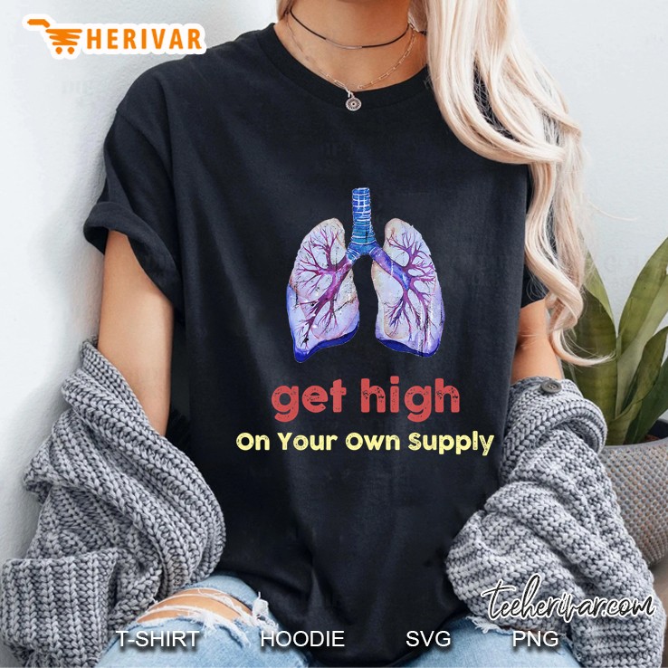 Get High On Your Own Supply Mindful Breathing Hoodie